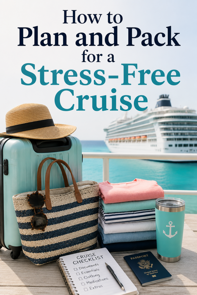 How to Plan and Pack for a Stress Free Cruise