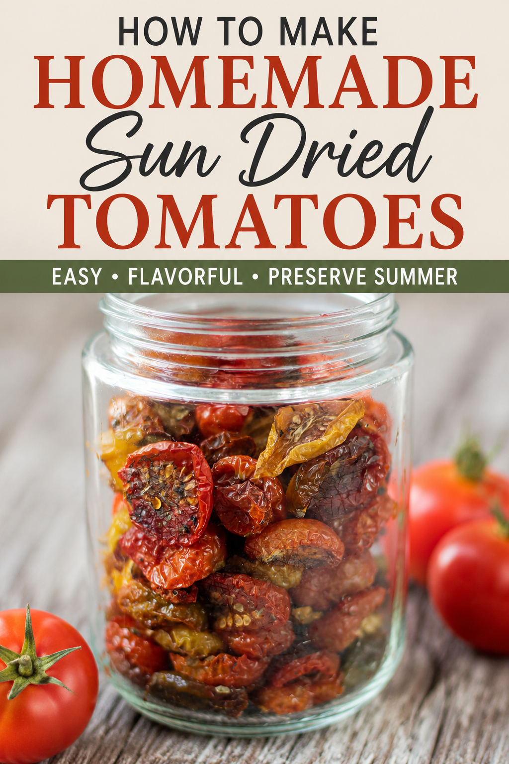 sun dried tomatoes