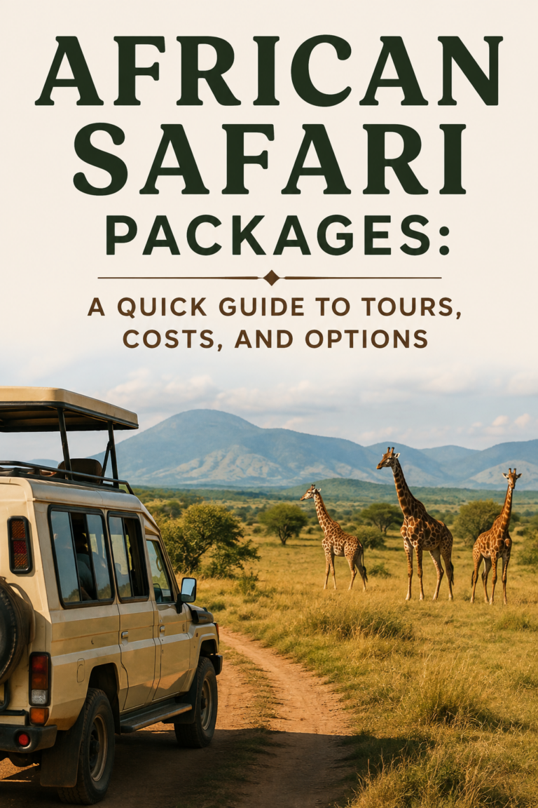 African Safari Packages: A Quick Guide to Tours, Costs, and Options