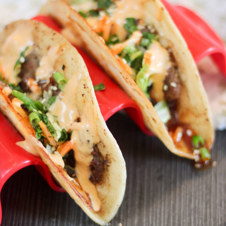 Blackstone Smashburger Asian Tacos