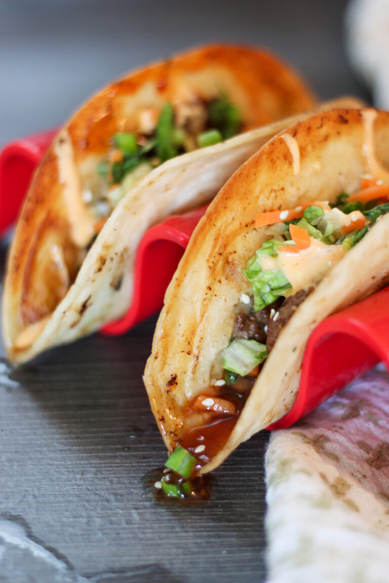 Blackstone Smashburger Asian Tacos