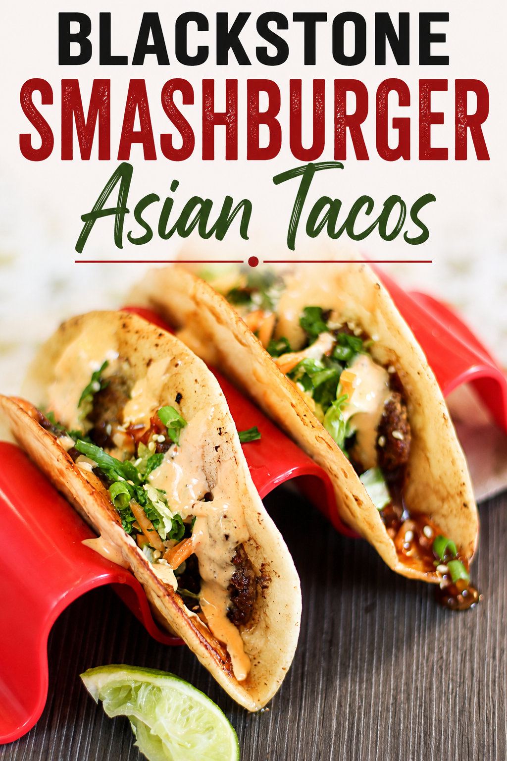 blackstone smashburger asian tacos