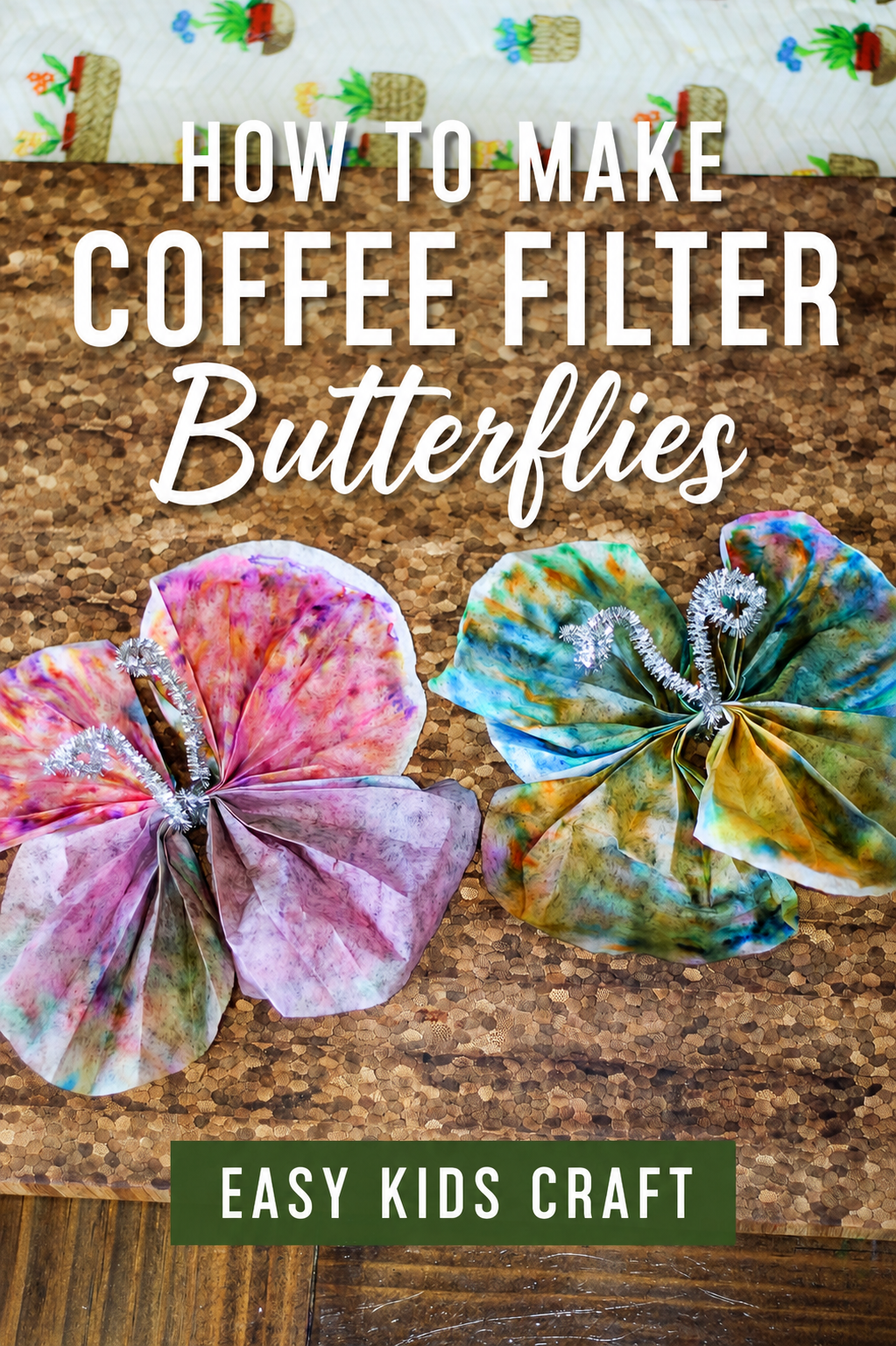 coffee filter butterflies
