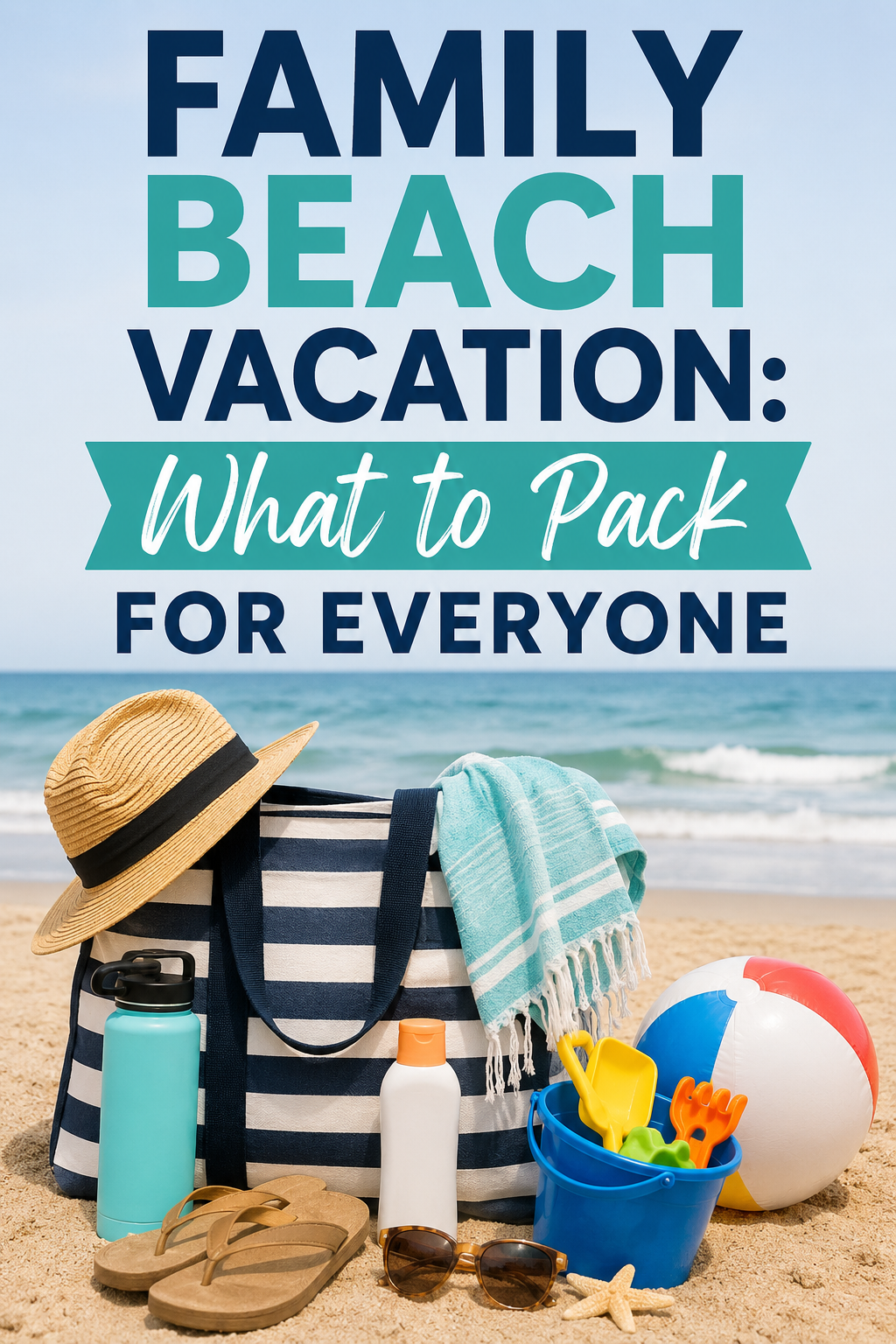 family beach vacation