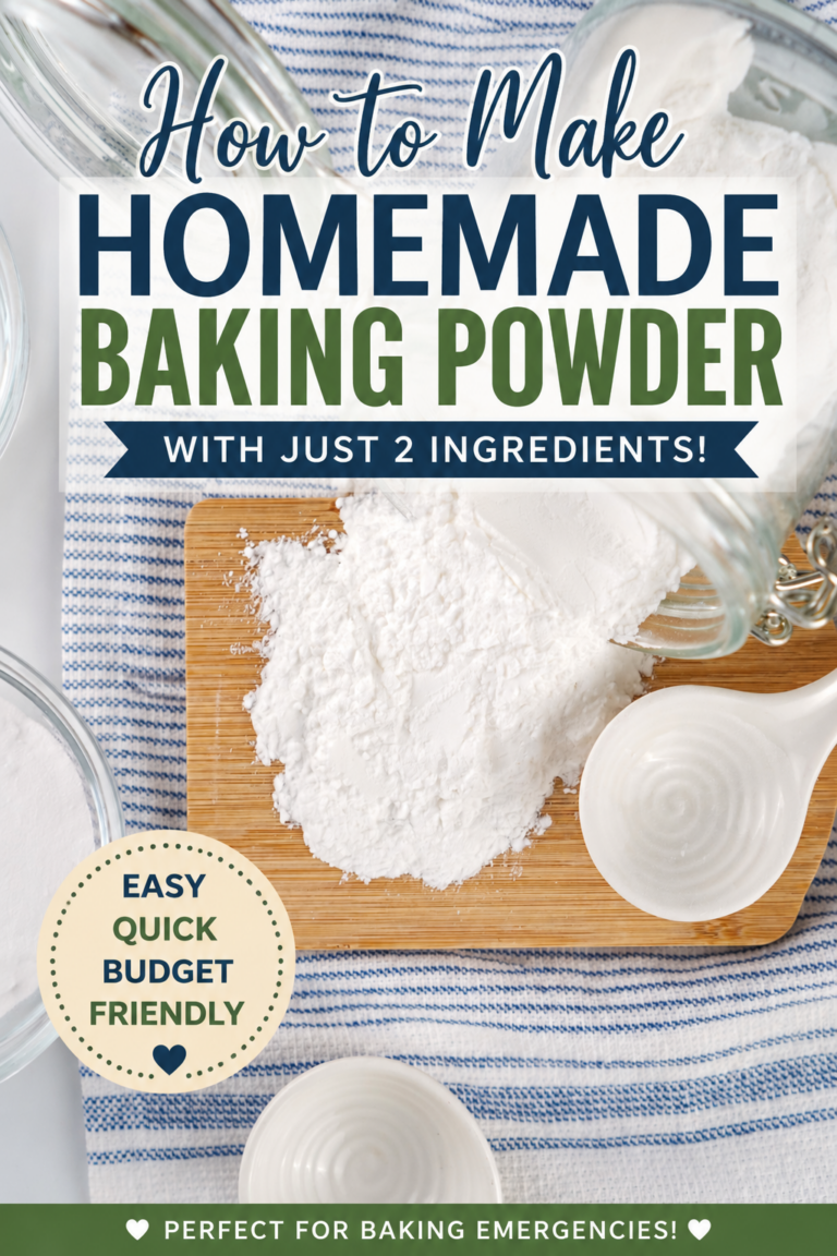 How to Make Homemade Baking Powder