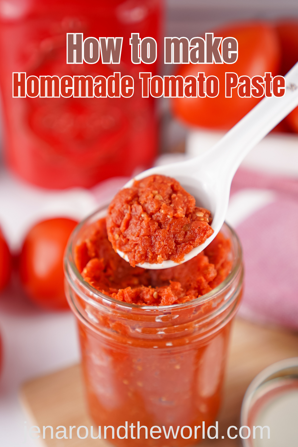 homemade tomato paste