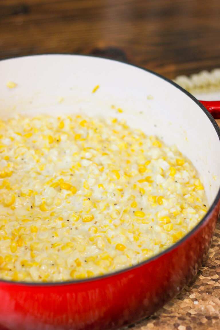 Old Fashioned Homestyle Creamed Corn