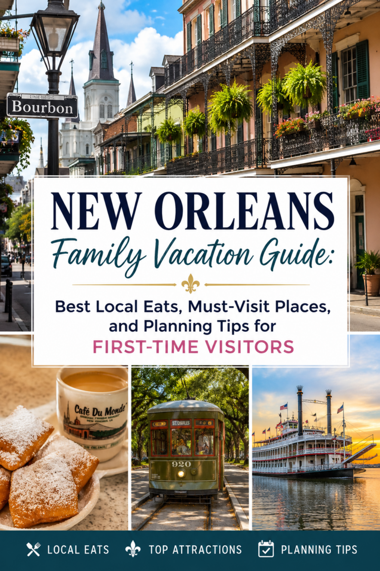 New Orleans Family Vacation Guide: Best Local Eats, Must-Visit Places, and Planning Tips for First-Time Visitors