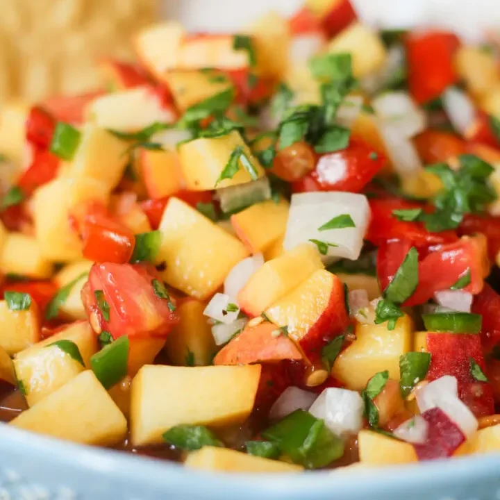 Pioneer Woman Peach Salsa