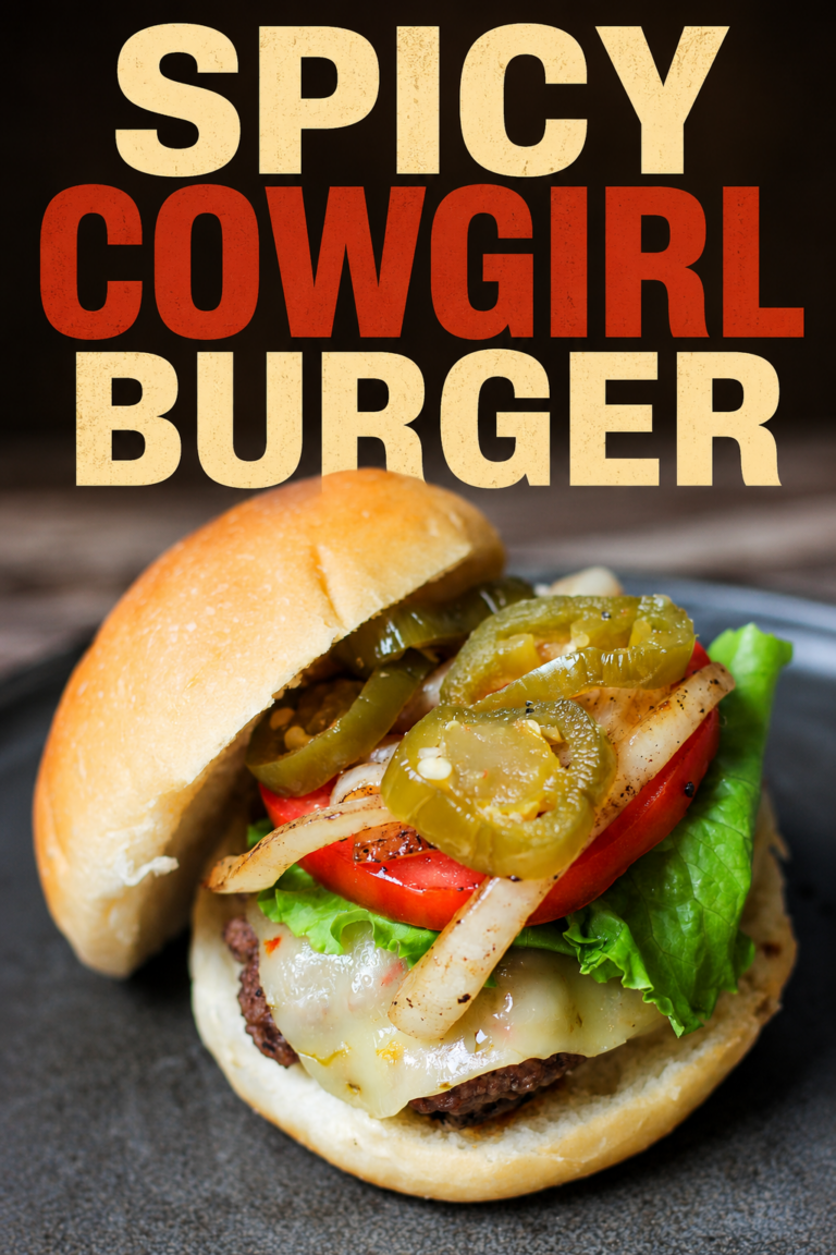 Spicy Cowgirl Burger