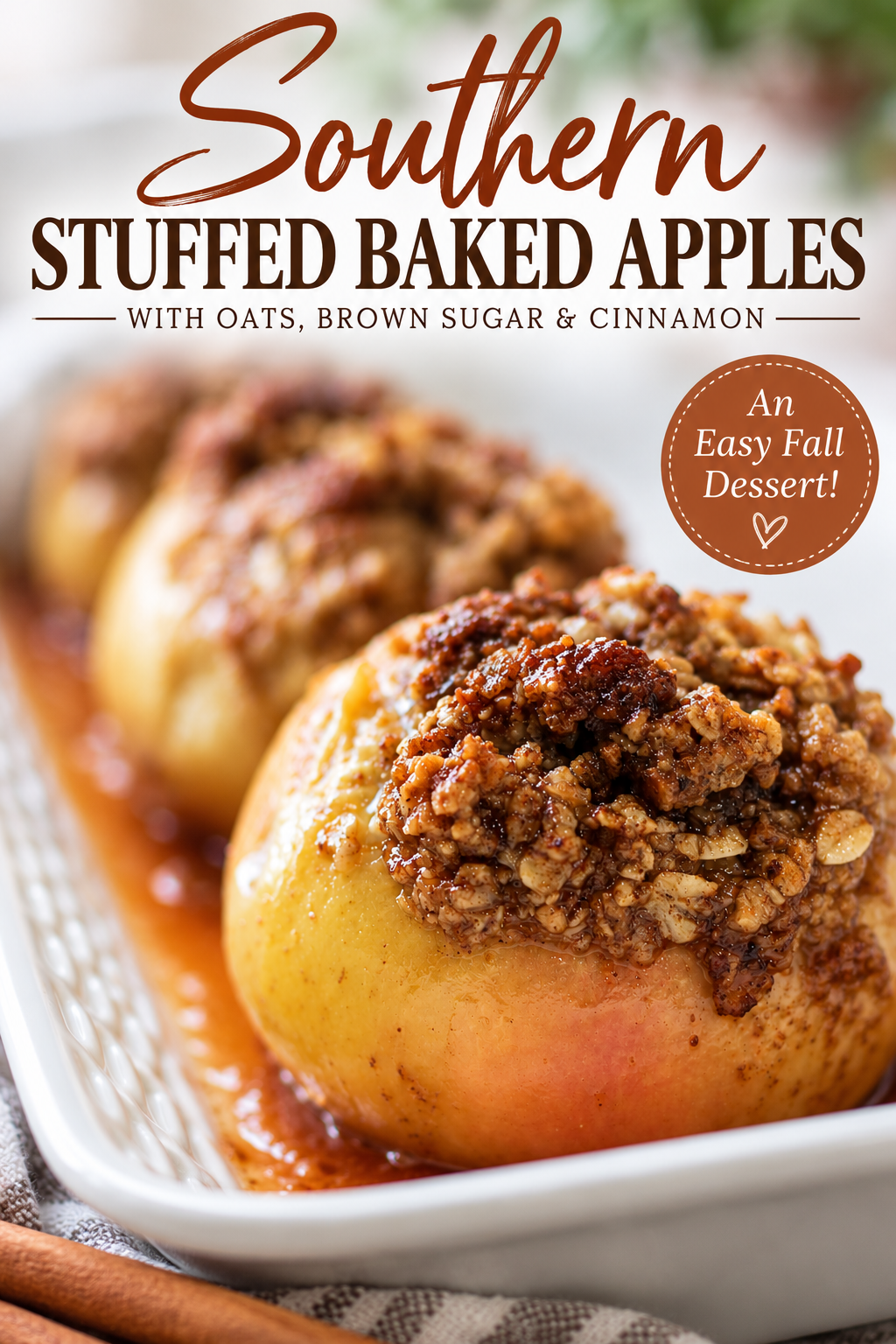 southern stuffed baked apples