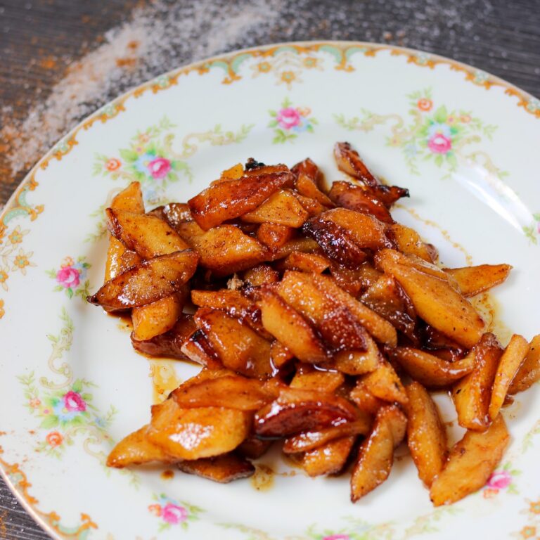 How to Make Blackstone Fried Apples