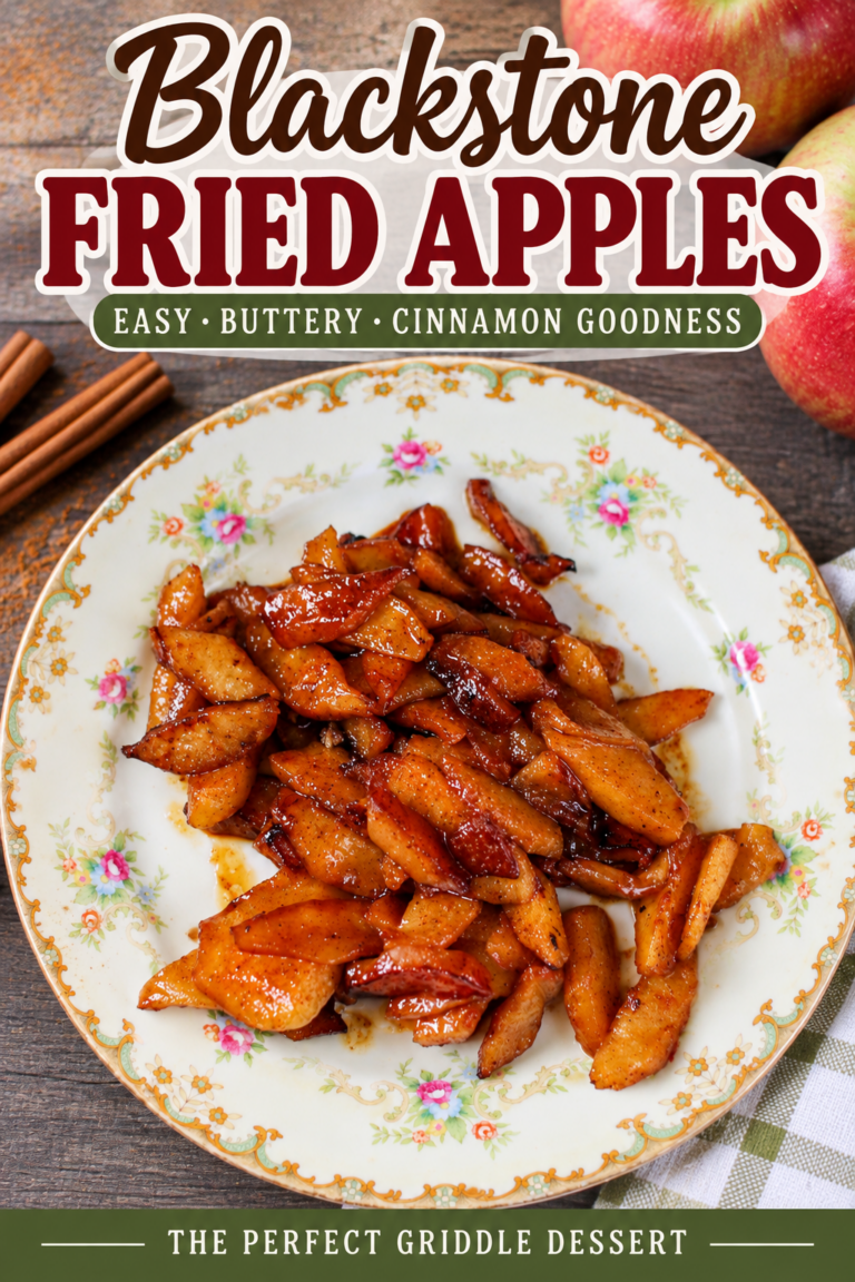 How to Make Blackstone Fried Apples
