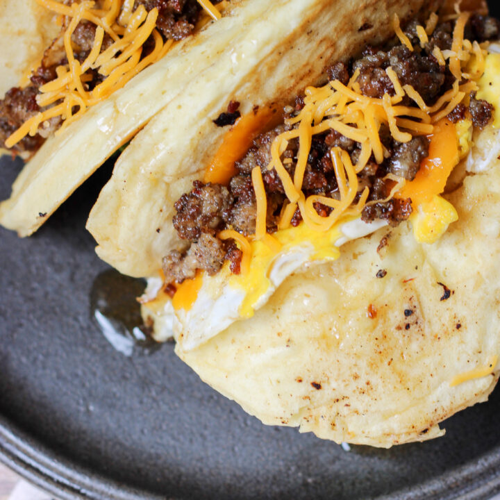 Blackstone Pancake Tacos