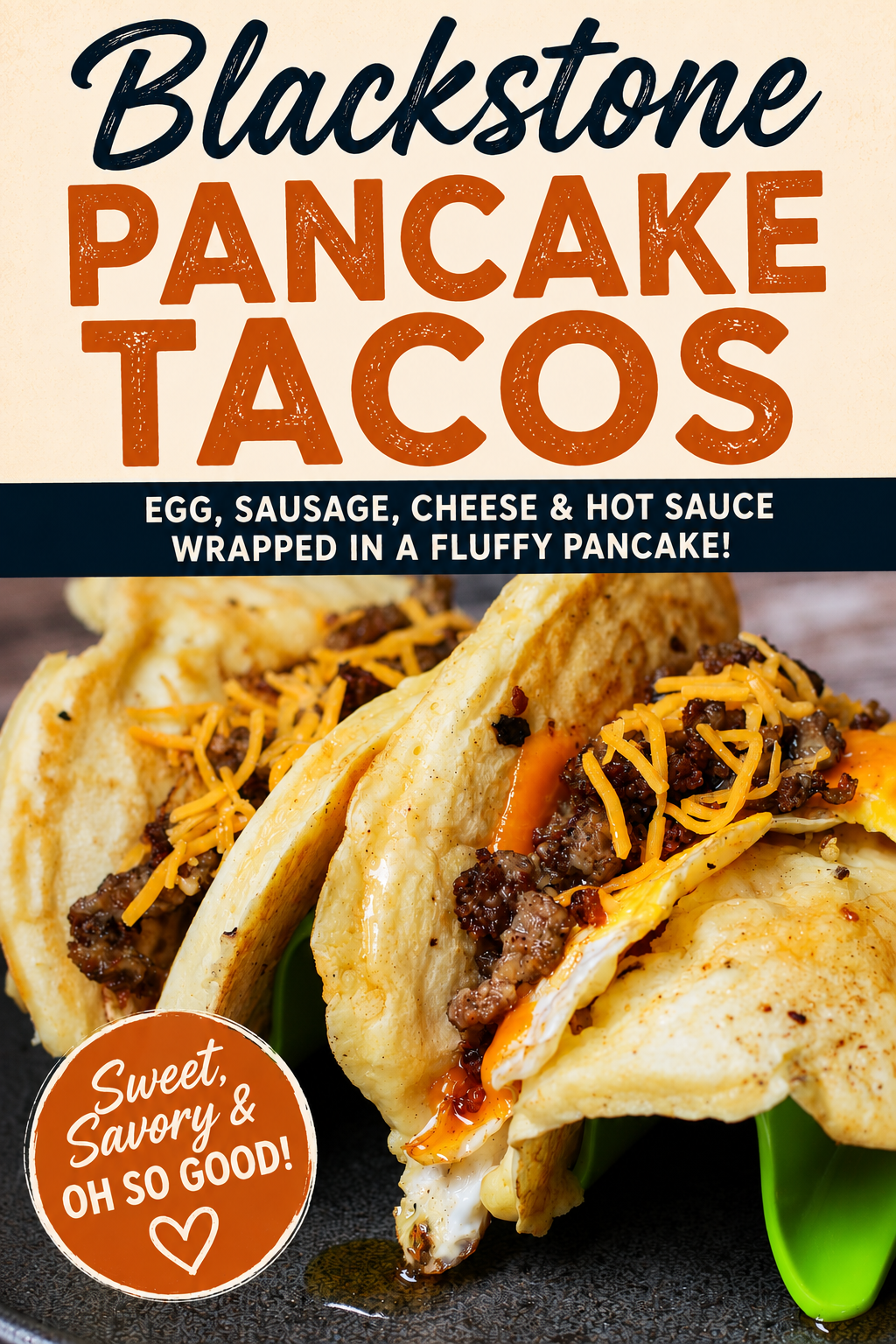 blackstone pancake tacos