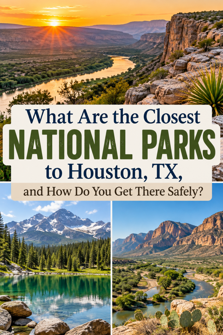 What Are the Closest National Parks to Houston, TX, and How Do You Get There Safely?