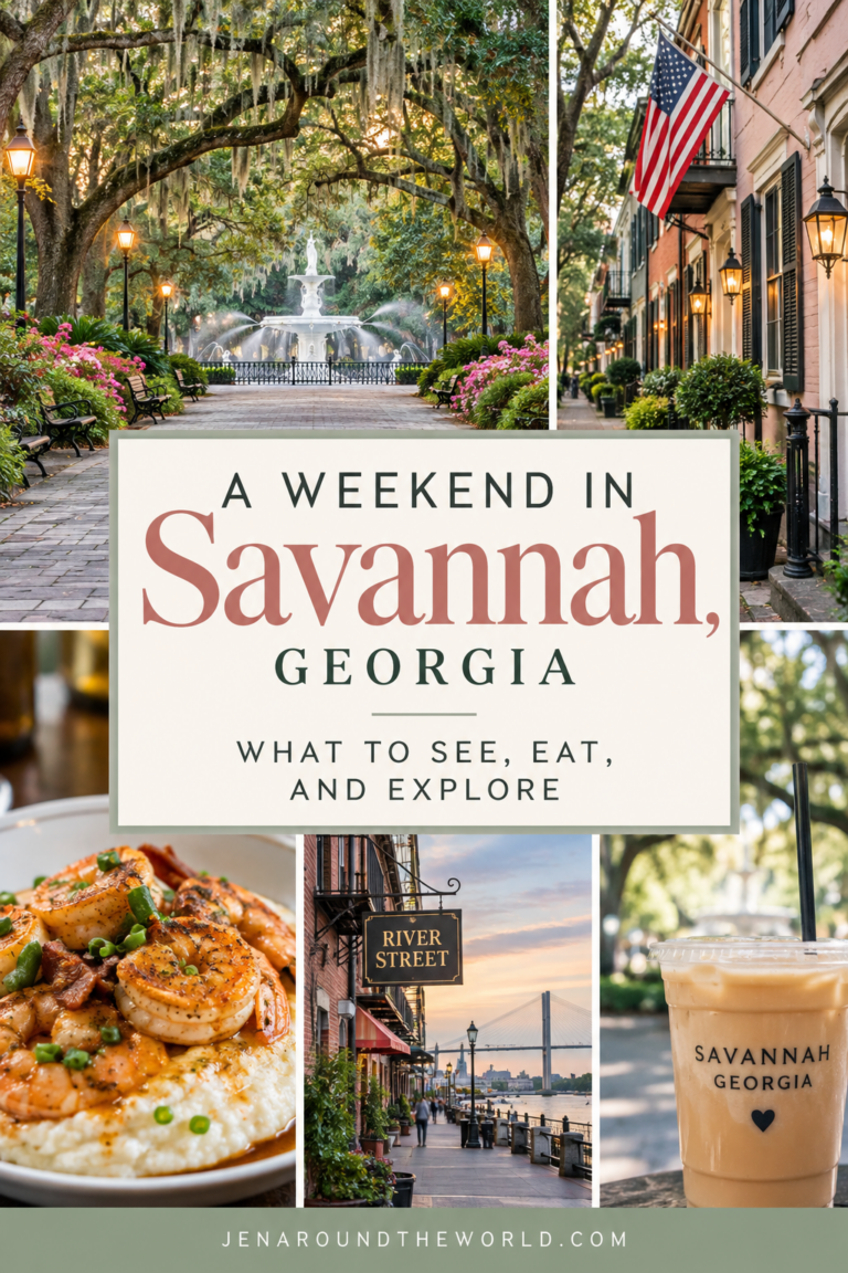 A Weekend in Savannah, Georgia: What to See, Eat, and Explore