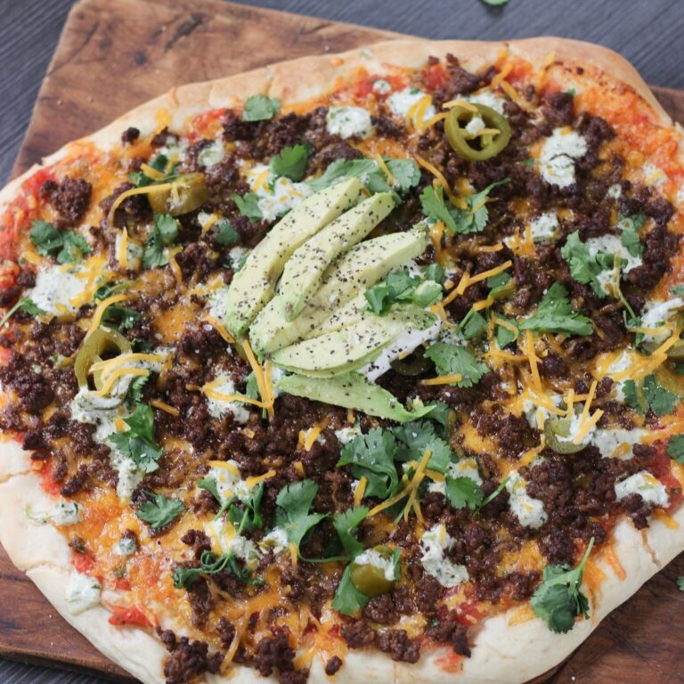 How to Make Taco Pizza From Scratch