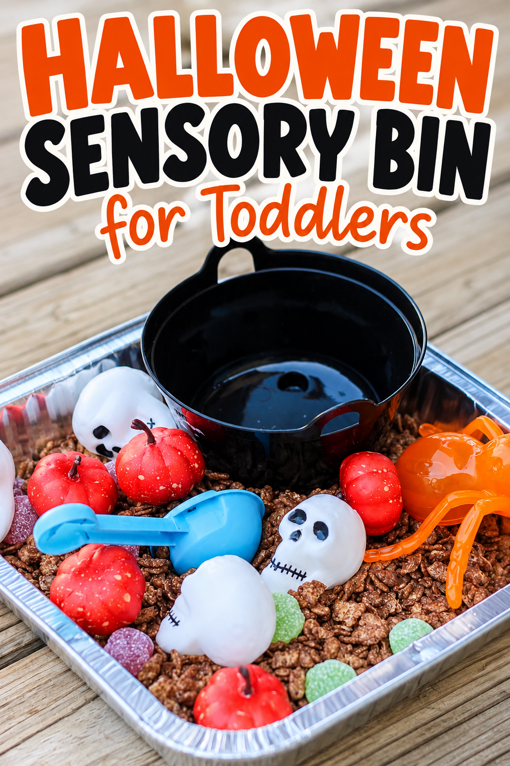 Halloween Inspired Sensory Bin