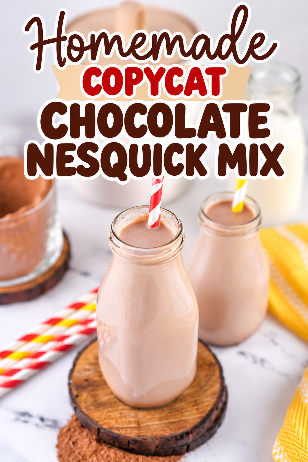 Copycat Chocolate Nesquik Mix