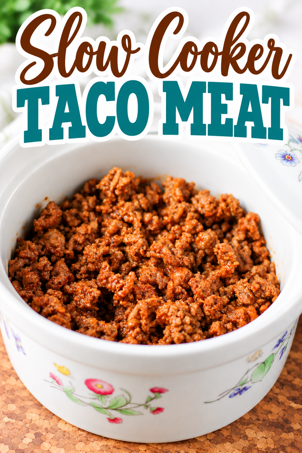 slow cooker taco meat