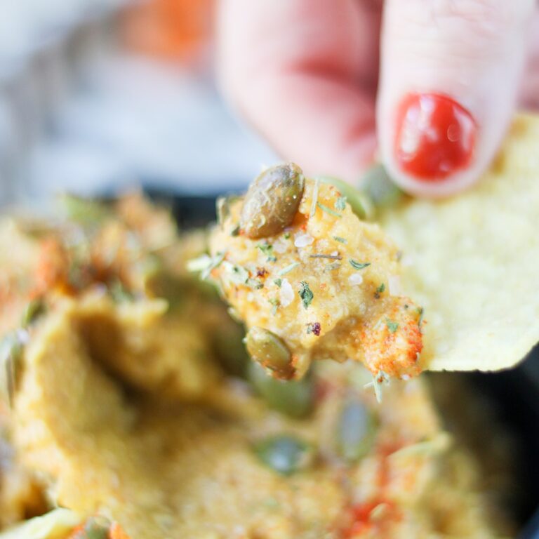 How to Make Pumpkin Hummus – An Easy Fall Appetizer