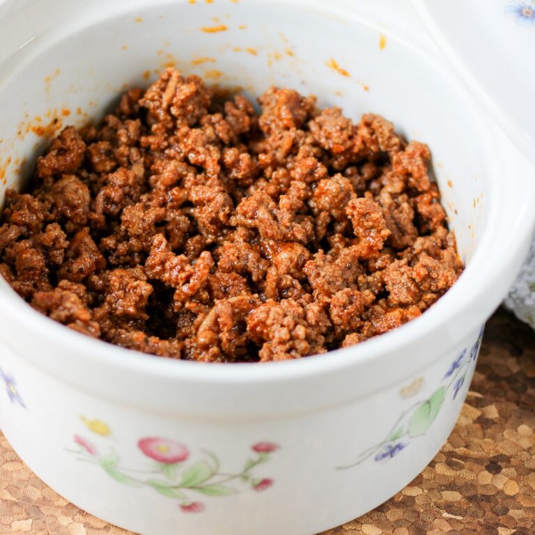 How to Make Slow Cooker Taco Meat (Easy Crockpot Recipe)